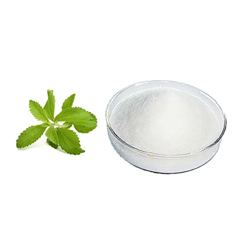 No después de amargura Extracto de Harina de hojas de Stevia Sweetener en polvo Precio 90% glucosilados esteviol glucósidos