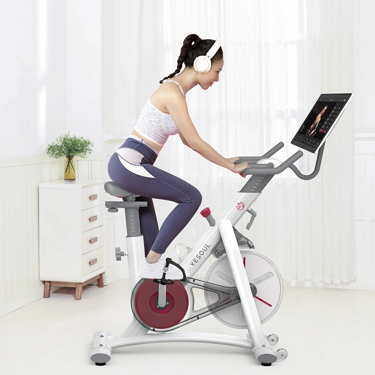 Yesoul Quiet Indoor Exercise Gym Equipment Magnetic Spinning Bike