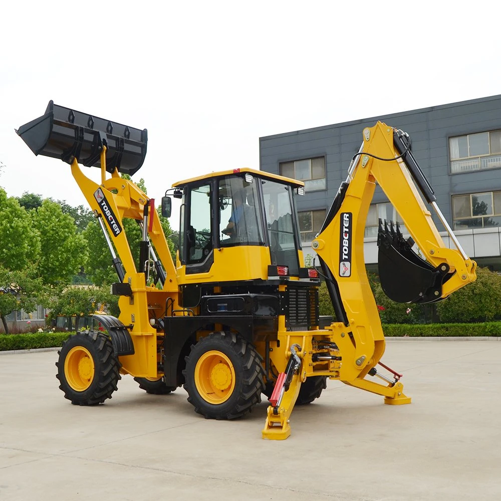 Original Factory Sale 4X4 Mini Digger Excavator Backhoe Loader