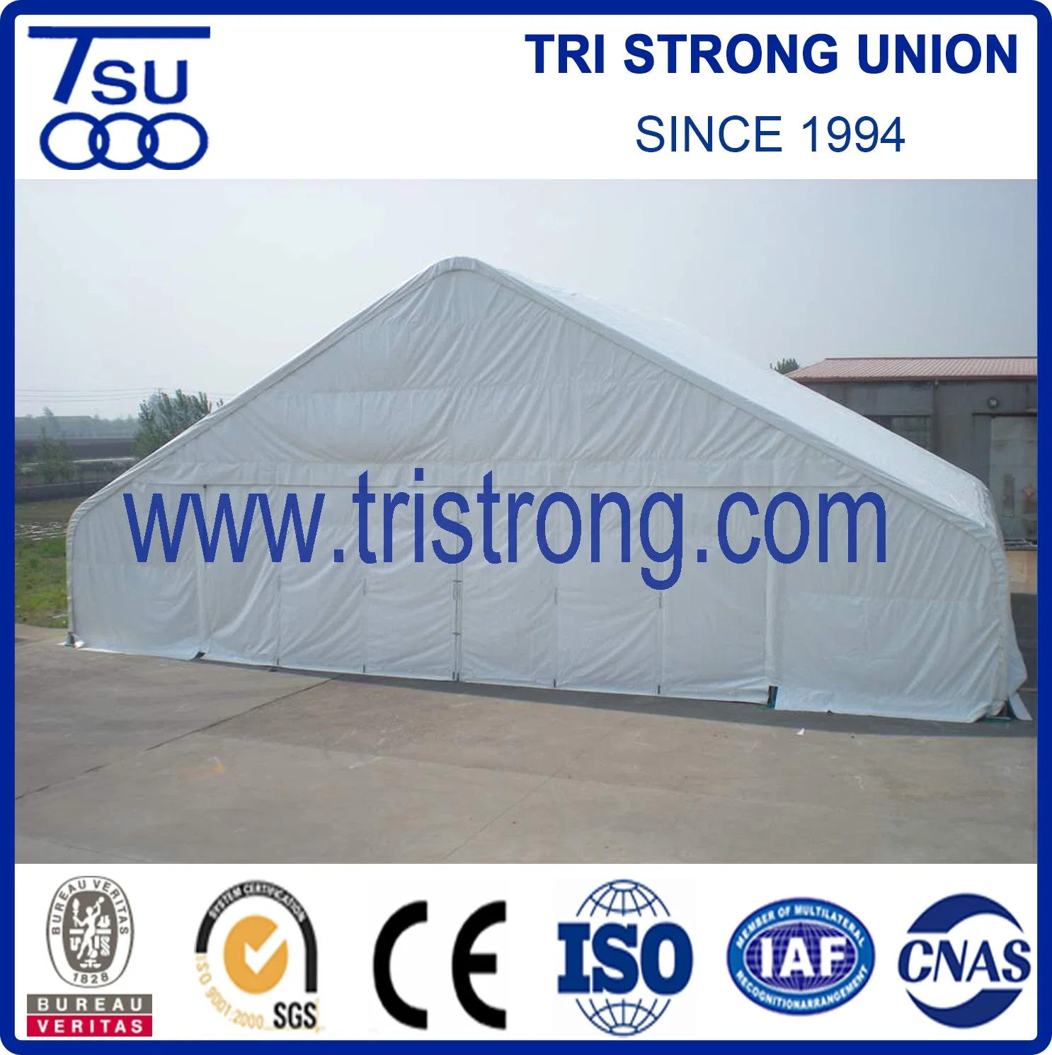 20m Wide Multifunctional Warehouse with Large PVC Sliding Door (TSU-6549)