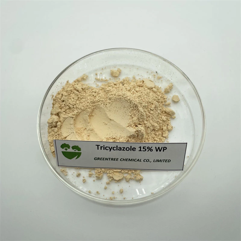 CAS No. 41814-78-2 Fungicide Pesticide Tricyclazole 15% Wp