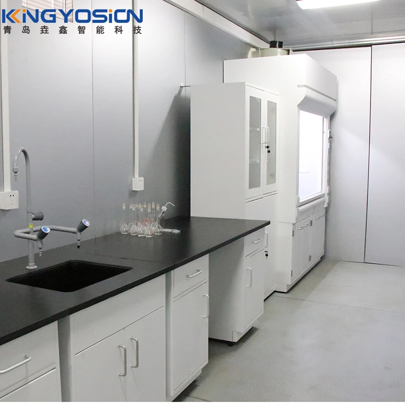 Fully Self-Contained Transportable Container Laboratory for Chemical Analysis