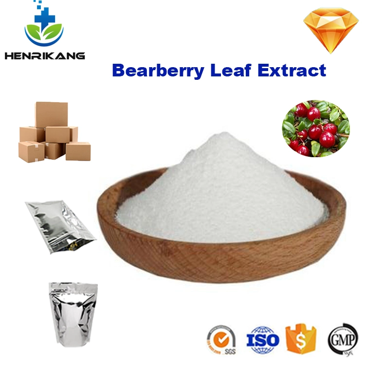 Natural Organic Herbal Extract Bearberry Leaf Extract Ursolic Acid for Skin Beauty