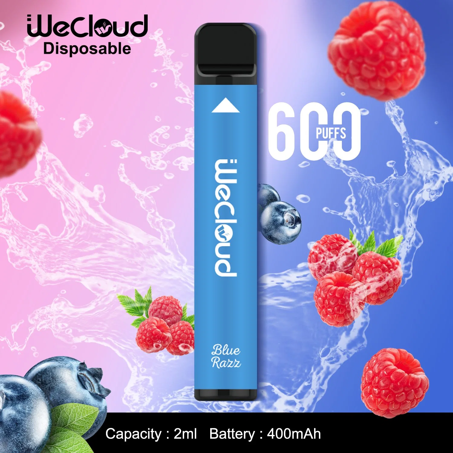 China Wholesale/Supplier Vape desechables 600 inhalaciones Tpd Mhra Crystal e cigarrillo electrónico Wape Vapes narguile Alibaba Puff Distribuidores