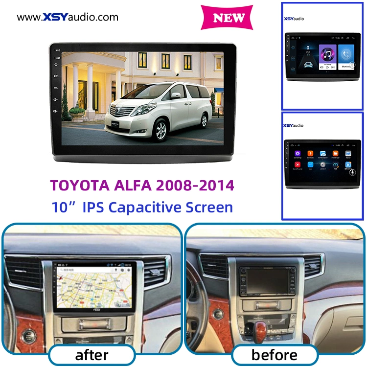 Music Multimedia System Car Navigation System Tc111 Toyota Elfa 20 Series GPS Screen for Car with Nice Price