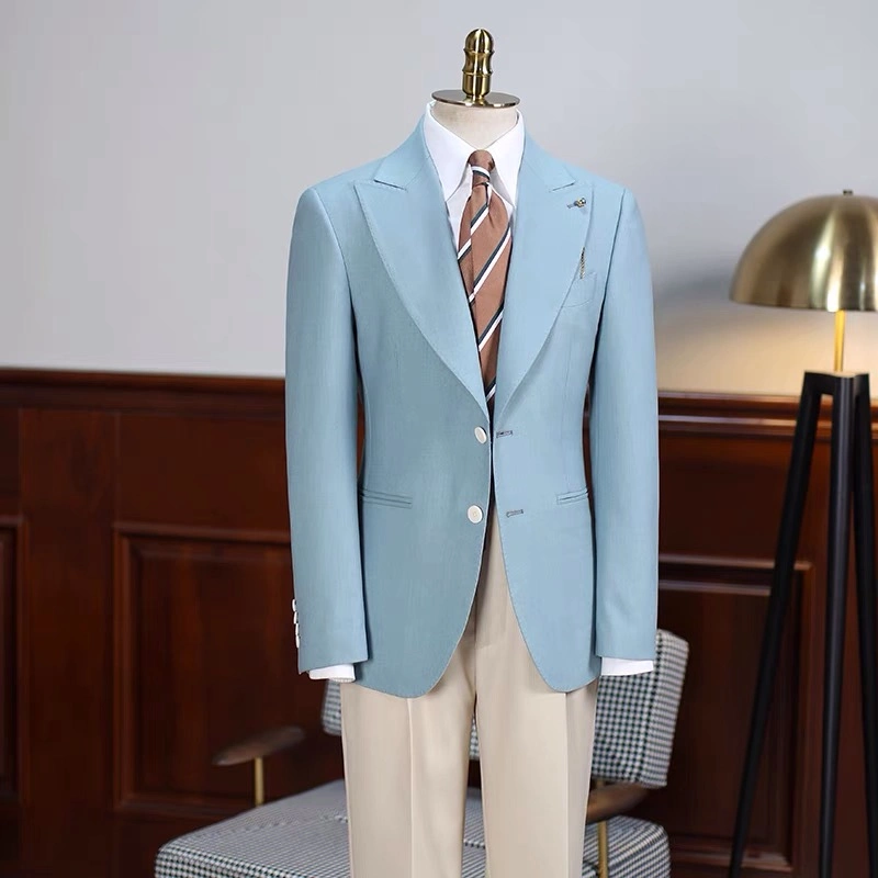 Mtm Made-to-Measure Men Wedding Suit Custom Suits Handmade Wool Suit Bespoke Mens Suits