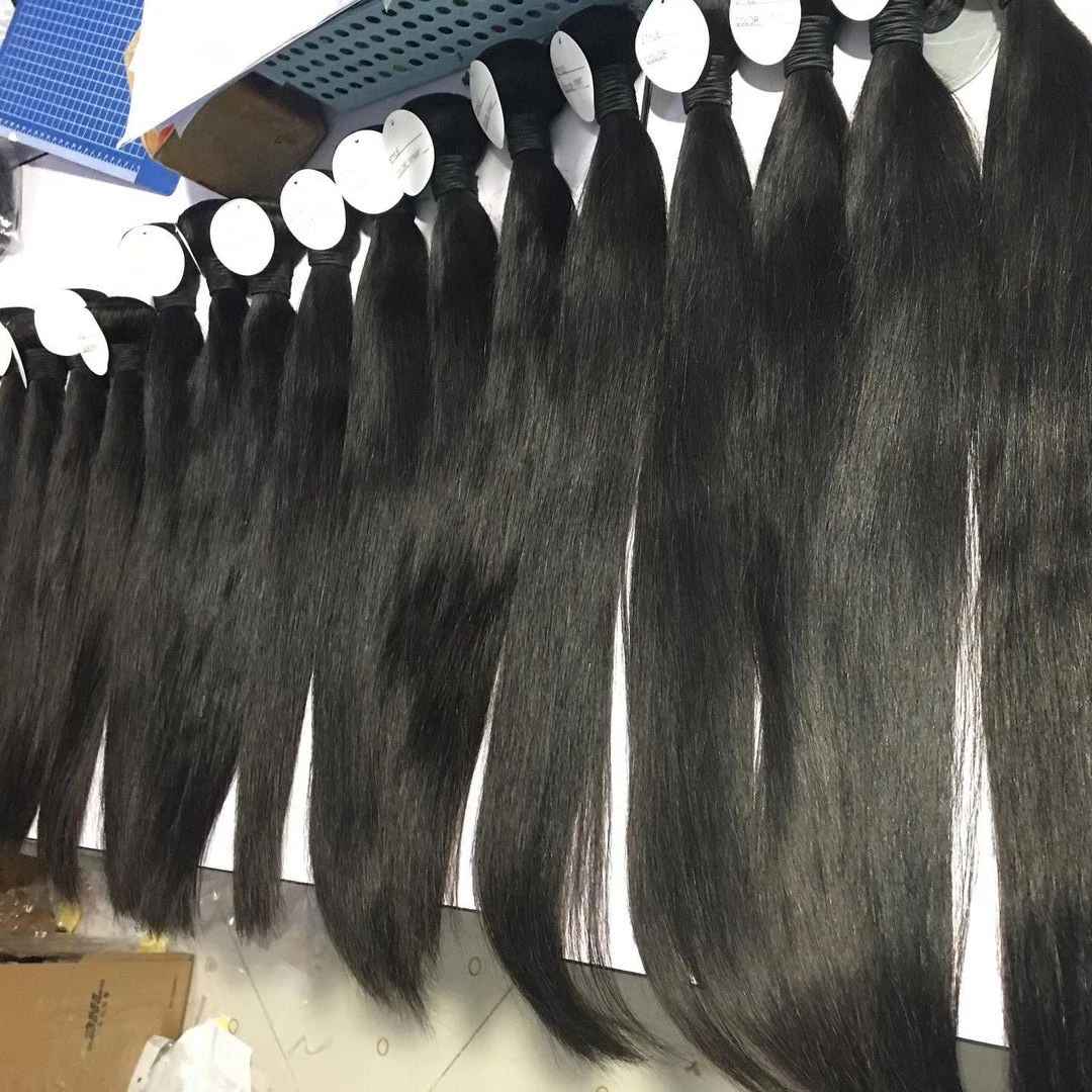 Wholesale/Supplier Straght Brazilian Virgin Hair Extension Raw Indian Hair Bulk