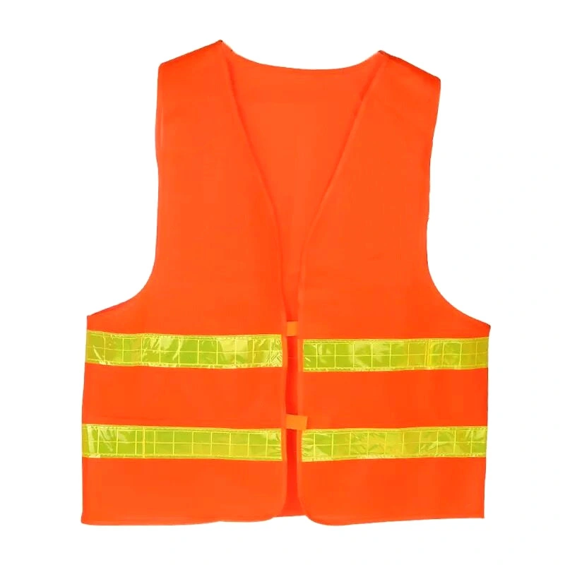 Orange Color Safety Vest Security Vest Reflective Safety Vest Cheap Price