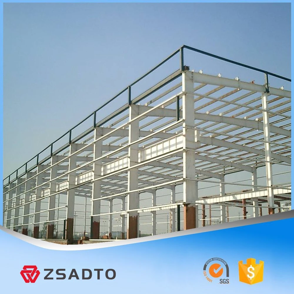 Prefabricated Light Steel Frame Construction Structure for Workshop, Chicken Poultry Farm House