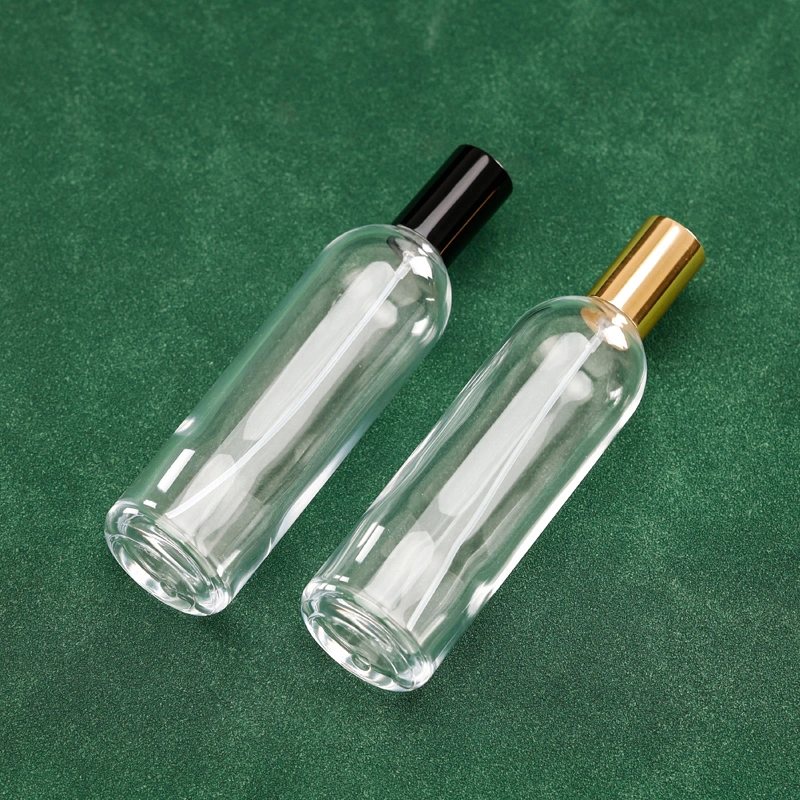 100ml Refillable Spray Perfume Bottles Cosméticos Mist Atomizer vacío Portabe transparente recipiente de aceite esencial de vidrio para viajes