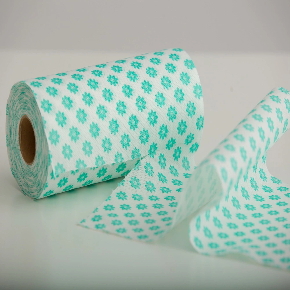 Multi Purpose Dry Cleaning Wipes Non Woven Perforated Roll