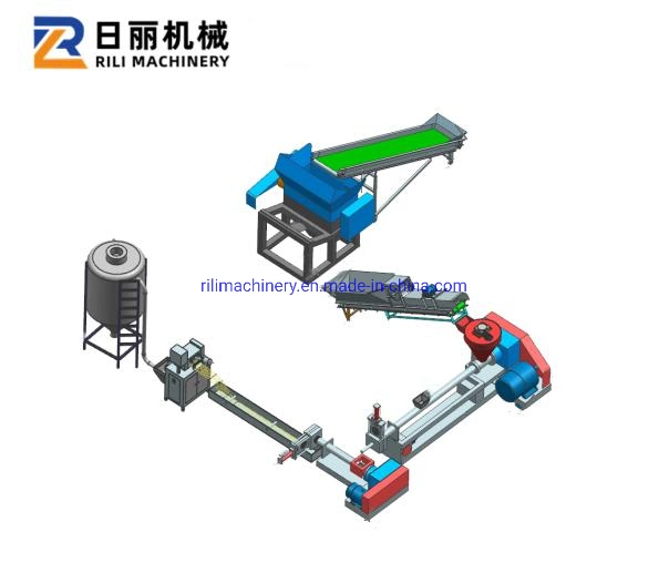 PE de plástico reciclado de plástico Máquina Pelletizer