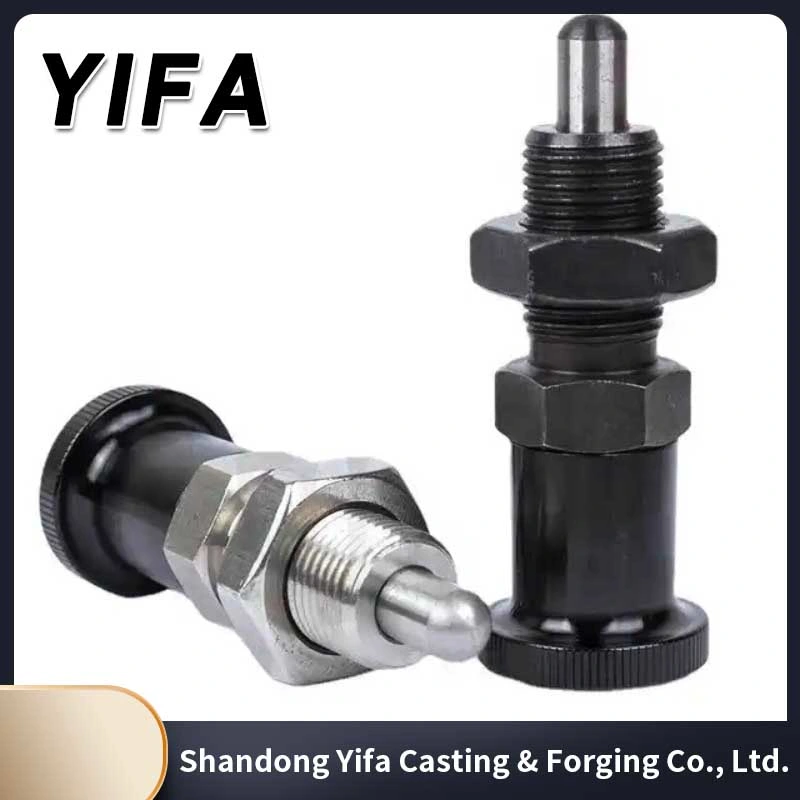 Stainless Steel Indexing Plunger Spring Pin Steel Barrel Spring Spare Parts Plunger Pin with Lock Slot