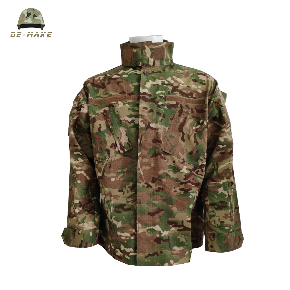 Atacado BDU Digital Woodland estilo militar tático uniforme de combate uniforme