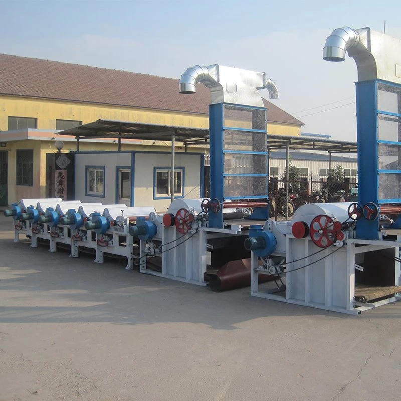 Waste Textile Recycling Production Line Make Fabric Into The Fiber