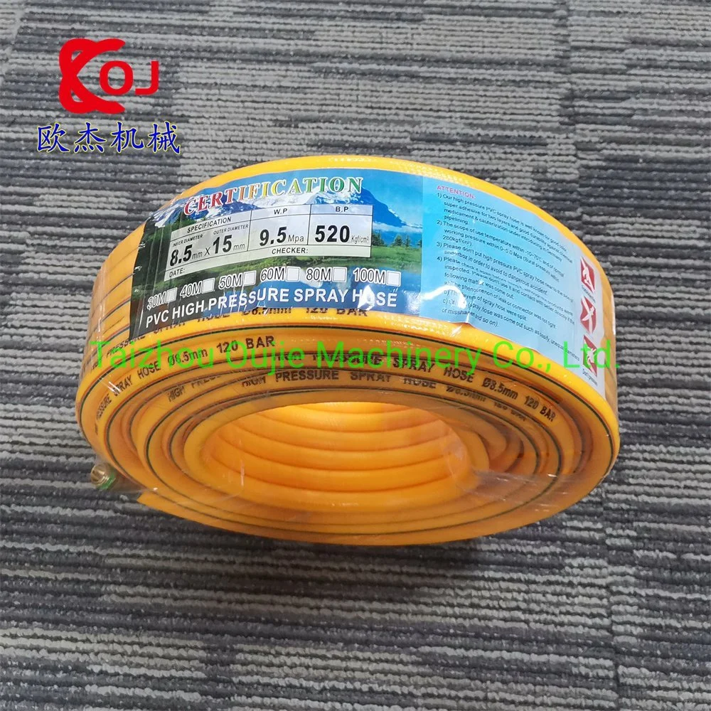 High Pressure PVC Spray Hose Pesticide 8.5mm Inner Diameter 5 Layer