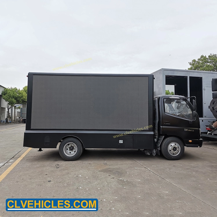 Foton Mobile Screens Truck LED Video Screen Advertising Vehicle