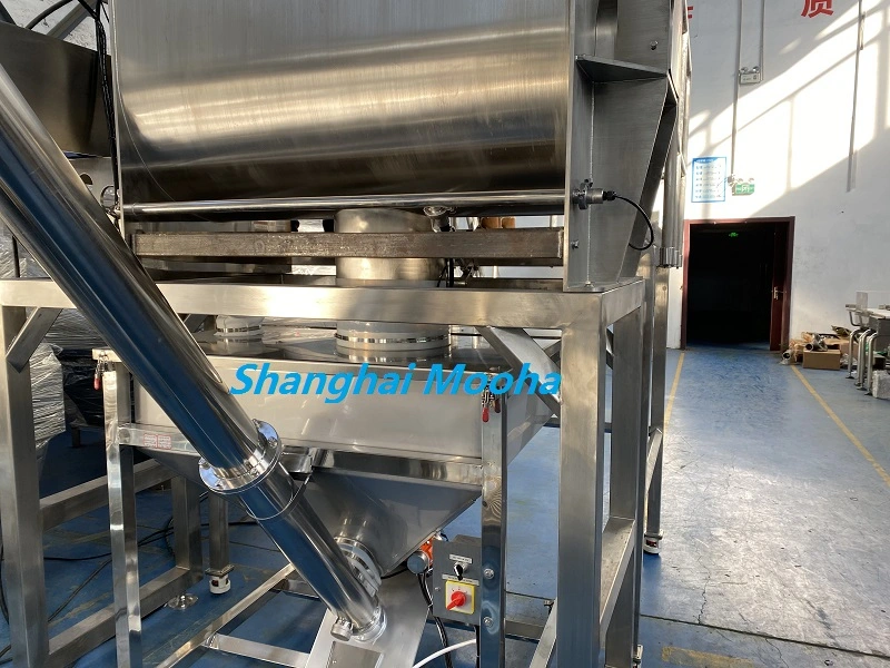 Stainless Steel Pharmaceutical Cosmetics Powder Ribbon Blending Mixing Machine/Ribbon Mixer Machine/Chemical Powder Ribbon Blender