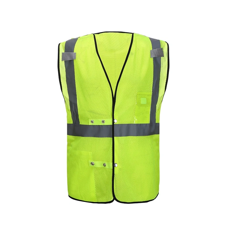 Alta seguridad de tráfico de Viz chaleco fluorescente Ropa de trabajo uniforme EPI