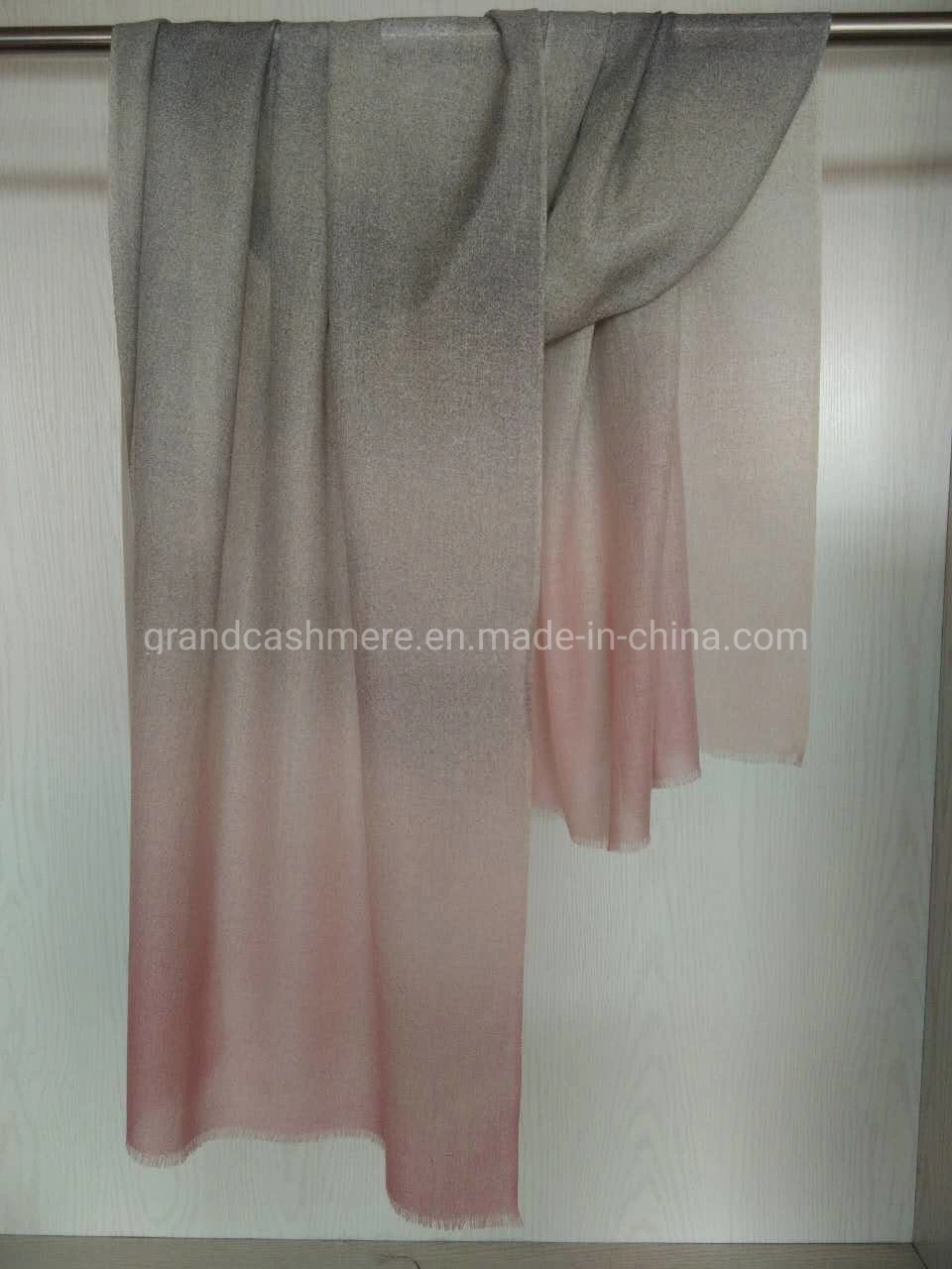 Lady's Silk Cashmere Ombree Shawls