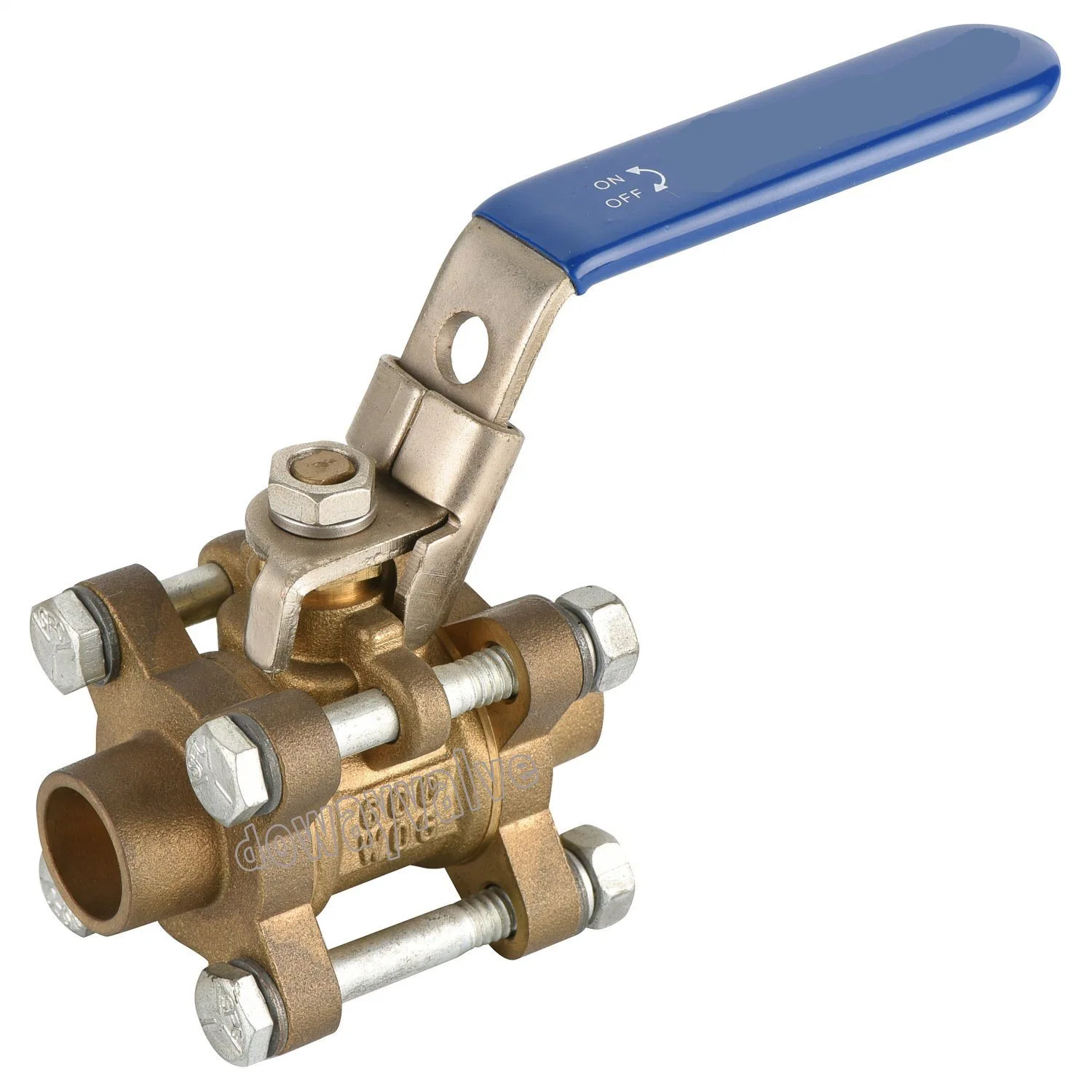 Customized Welded End 3PC Oxygen Ball Valve Original Factory