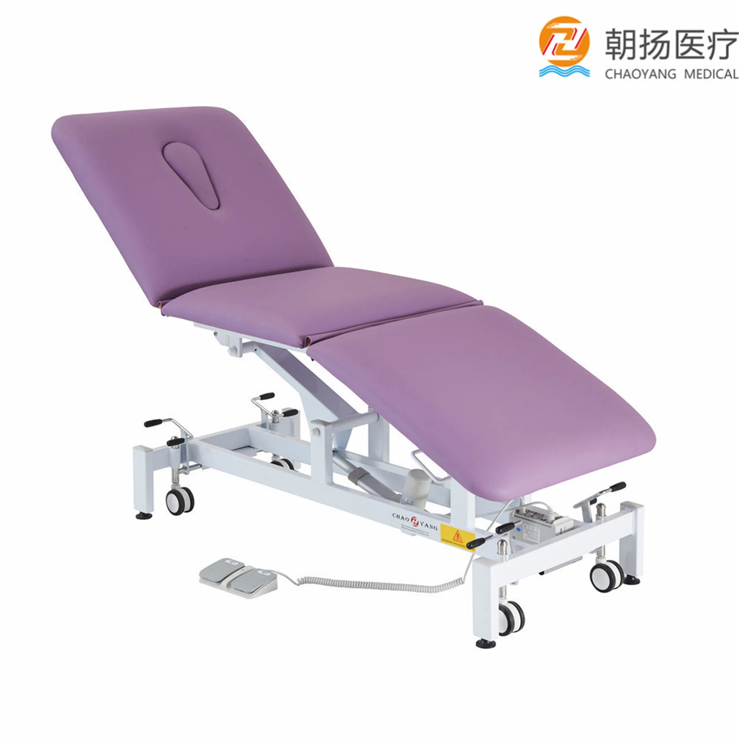 Cy-C108 prix bon marché de la Physiothérapie électrique Table de massage beauté lit faciale