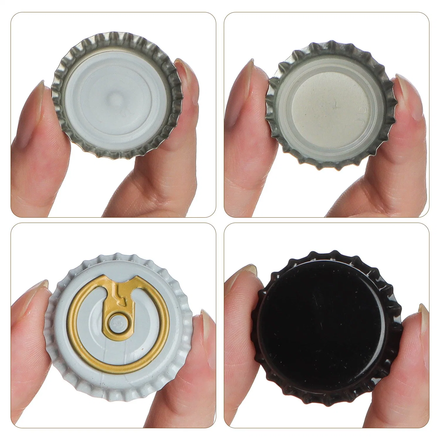 Promotional Customized 250ml 330ml 500ml 640ml Empty Clear Glass Beer Bottle