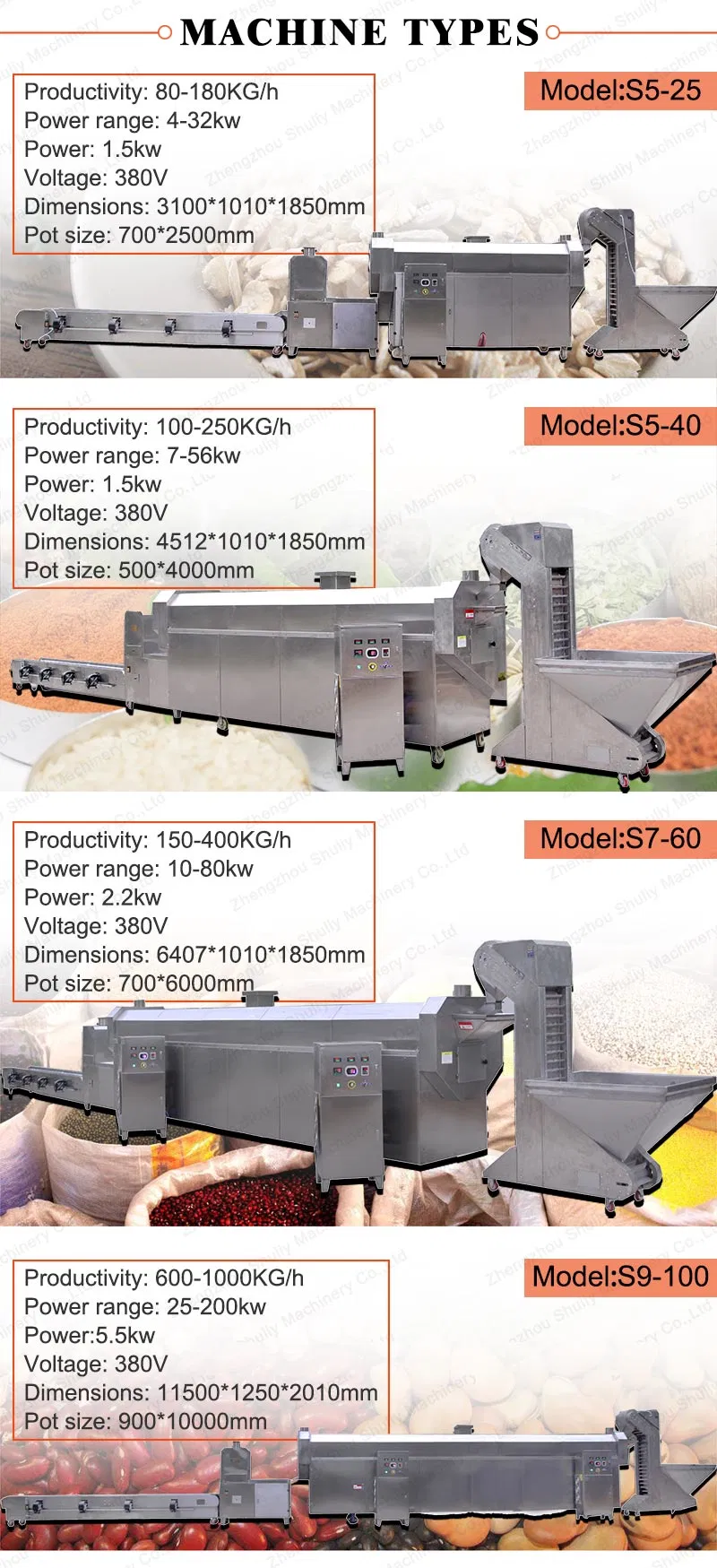 Electric Cocoa/Coffee Beans Roasting Machine Nuts Machines Roasters