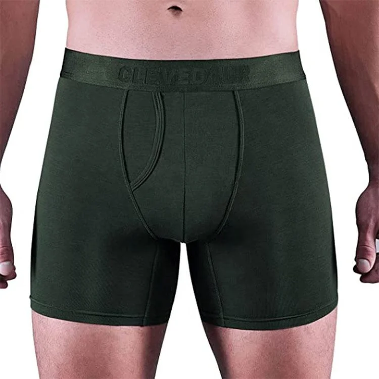 Commerce de gros hommes sexy Lingerie Mens Boxer modal des mémoires de l'humidité des écoulements sous-vêtements de coton de voyage pour les hommes