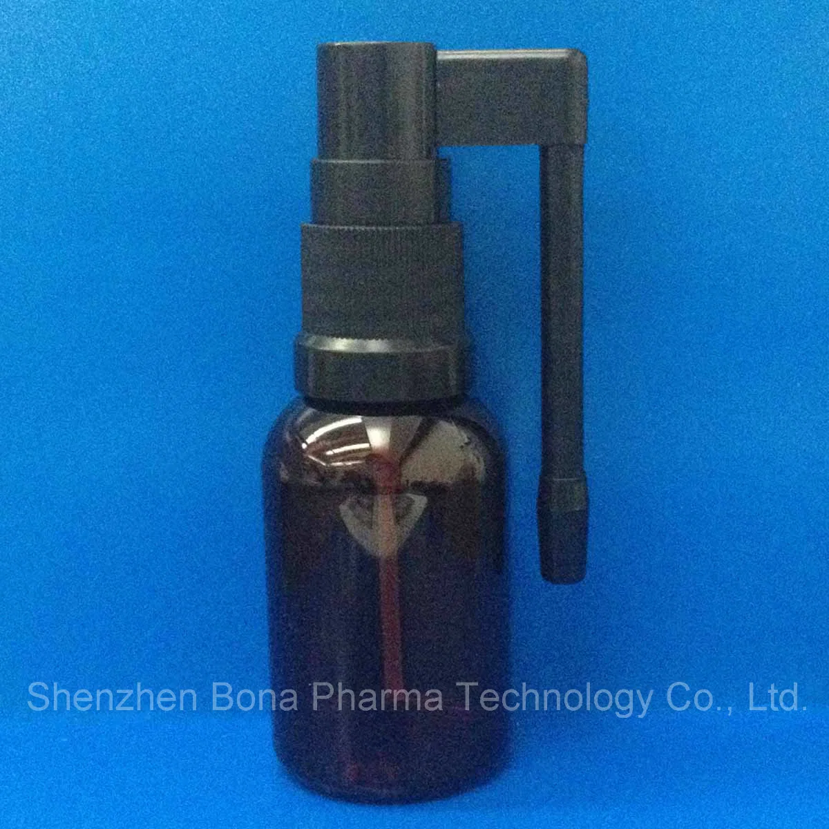 L# Oral Spray Pump for 30ml Amber PET Bottle