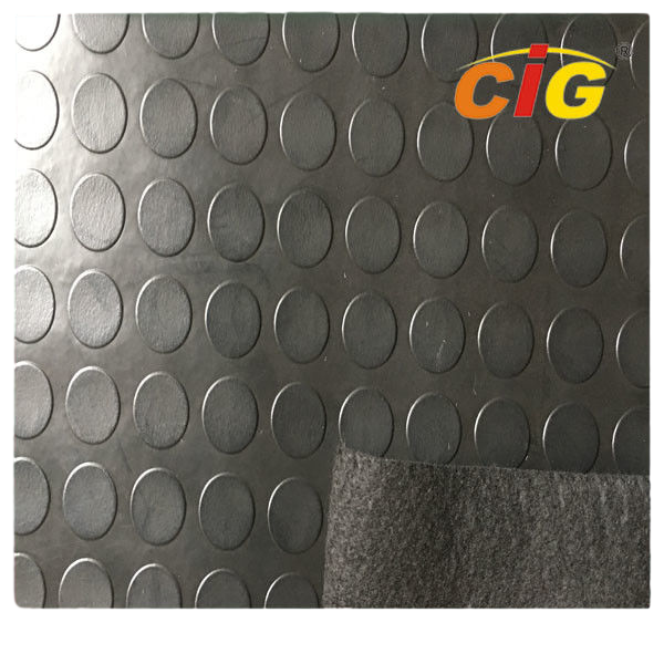 PVC with Non Woven Backing Car Upholstery Plastic PVC Carpets