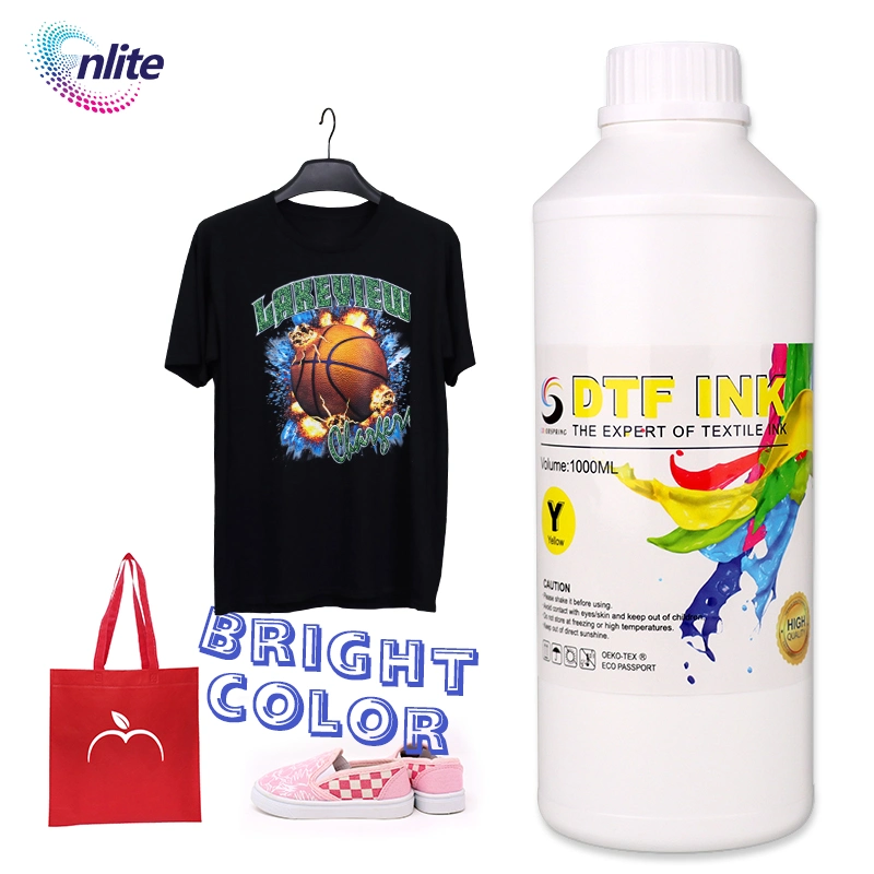 Color Dtf Textile Welry Ink Digital Printing Environment Friendly Water Based Ink for Screen Printin