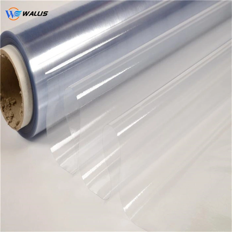 2mm Colored Transparent PVC Curtain Roll Clear Soft PVC Sheet for Table Cloth or Packaging