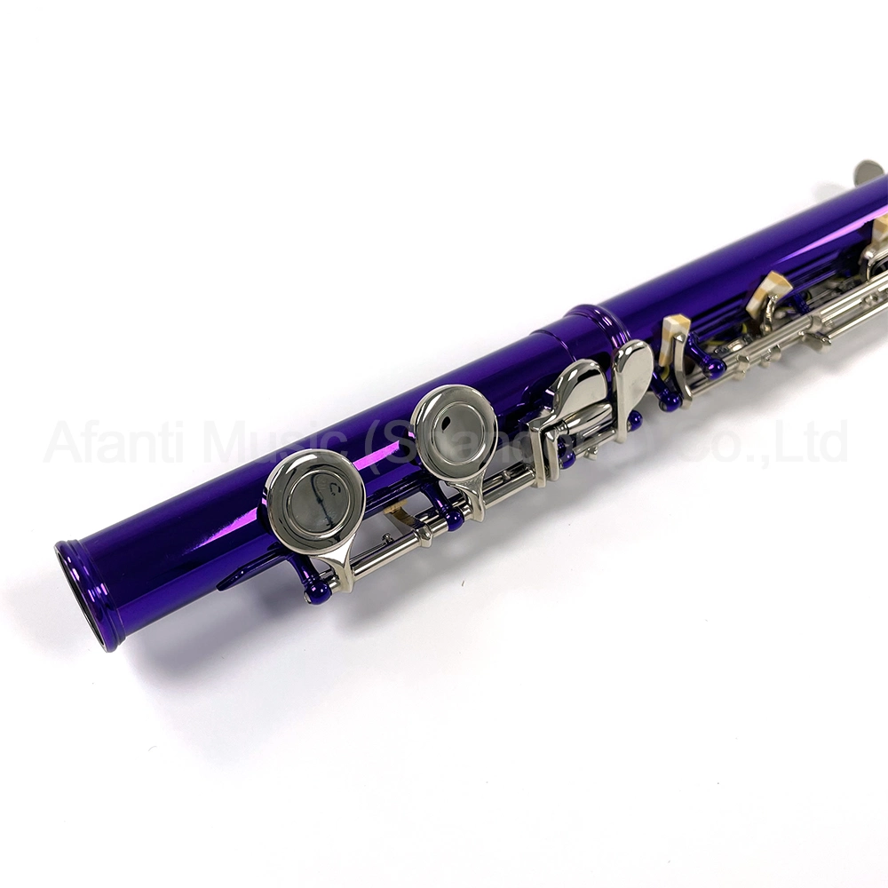 Afanti Selection Quality Student 16 Closed Holes Purple Flute