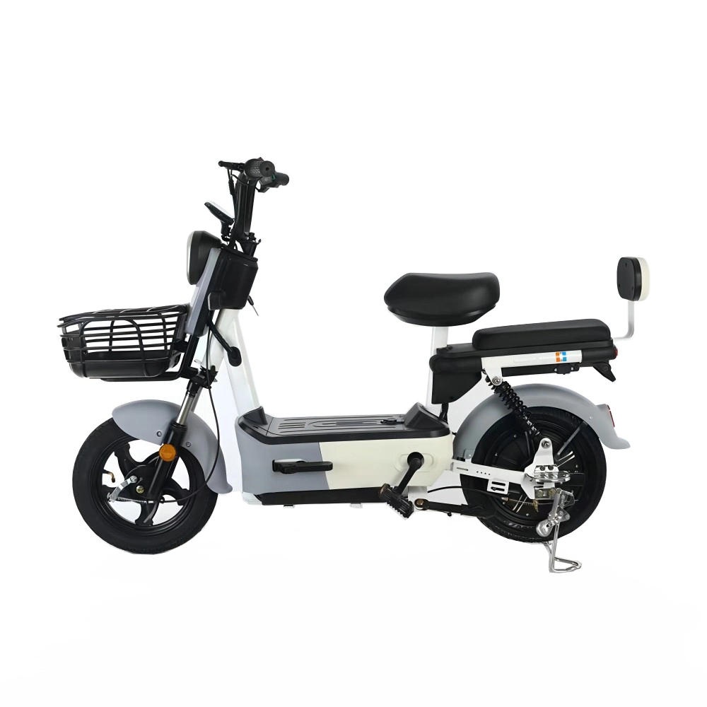 Tjhm-001K 350W 2-колесный электрический велосипед скутер/электрический мопеды с педалями Мотоцикл Электрический скутер
