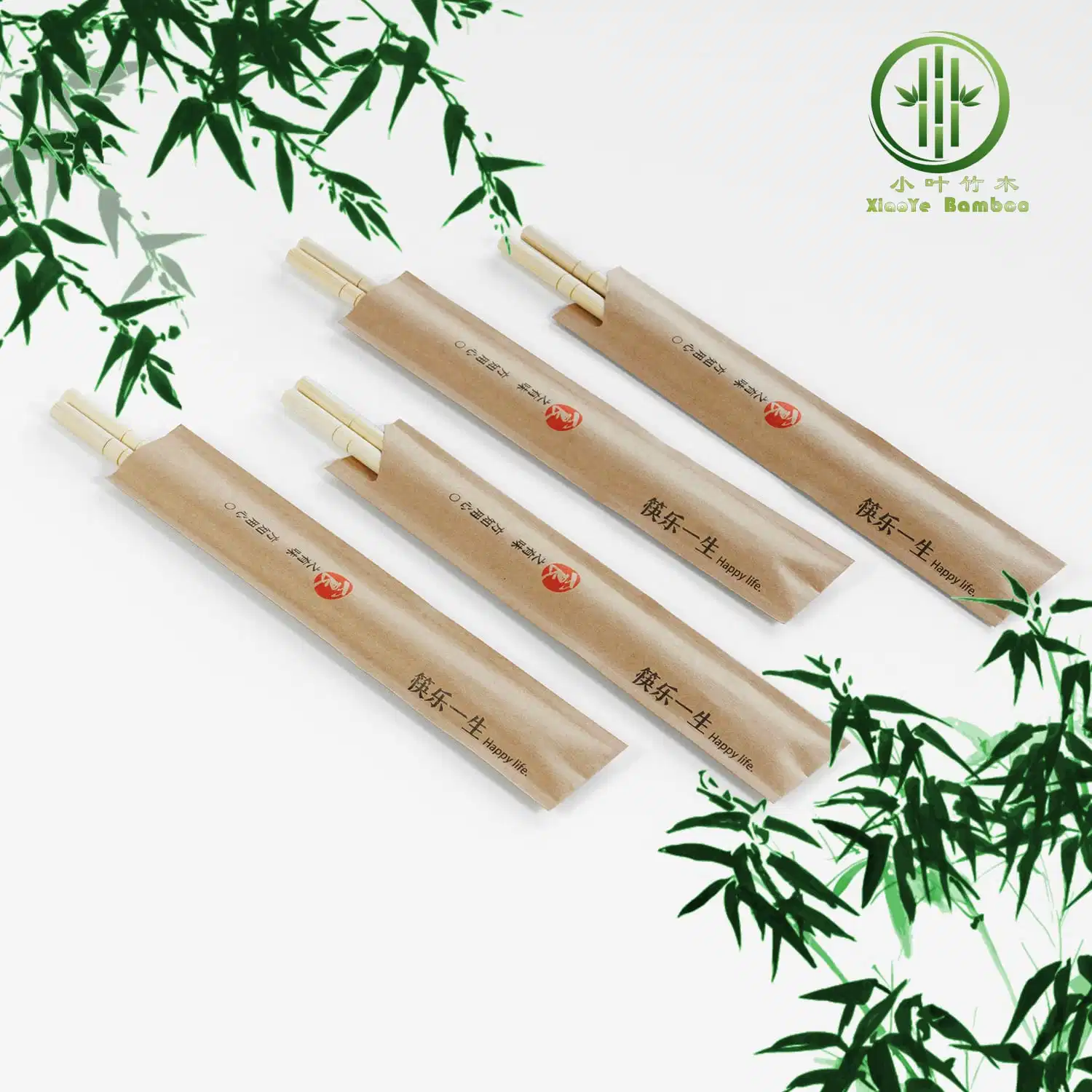 Factory Wholesale/Supplier Custom Bulk Round Bamboo Chopsticks 20cm Disposable Chopsticks