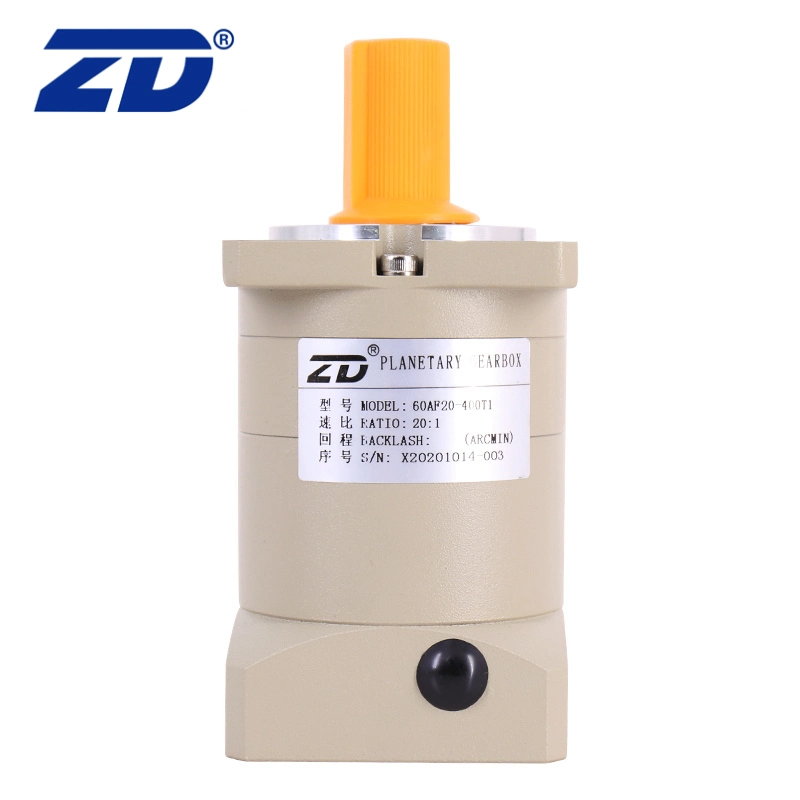 ZD folga pequena série AF 60mm flange quadrado a alta precisão de engrenagens planetárias para Servomotor