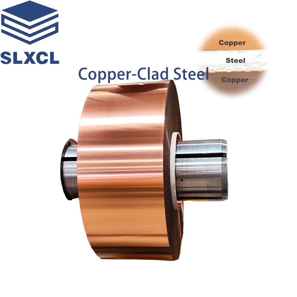 New Material Red Copper-Clad Steel Reel Coil Clad Overlayer Material