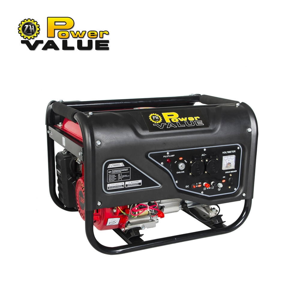 Valor de potência 2KW economizar combustível longo tempo de corrida China Fuelless Monofásico, comece a Chave Gerador Gasolina Gasolina Portable