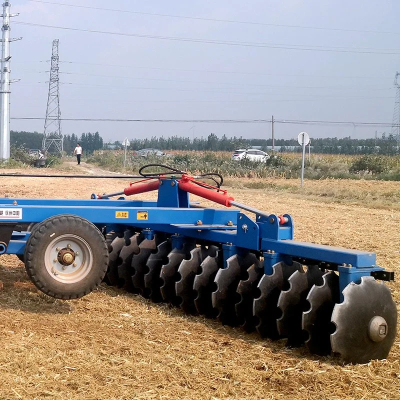 Heavy Duty Disc Plough and Disc Harrow with Scraper Wikipedia for 70HP Tractor