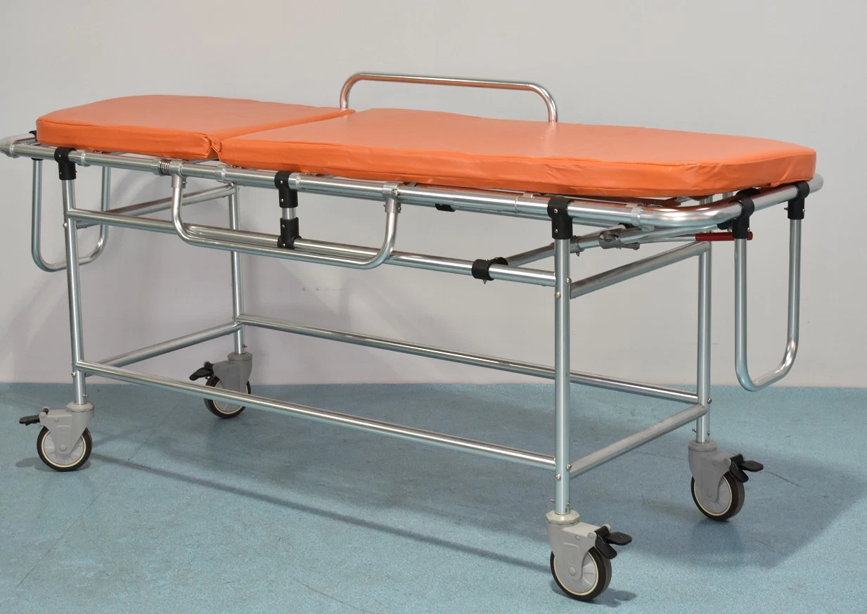 Rh-D106 Aluminum Alloy Non-Magnetic Ambulance Stretcher