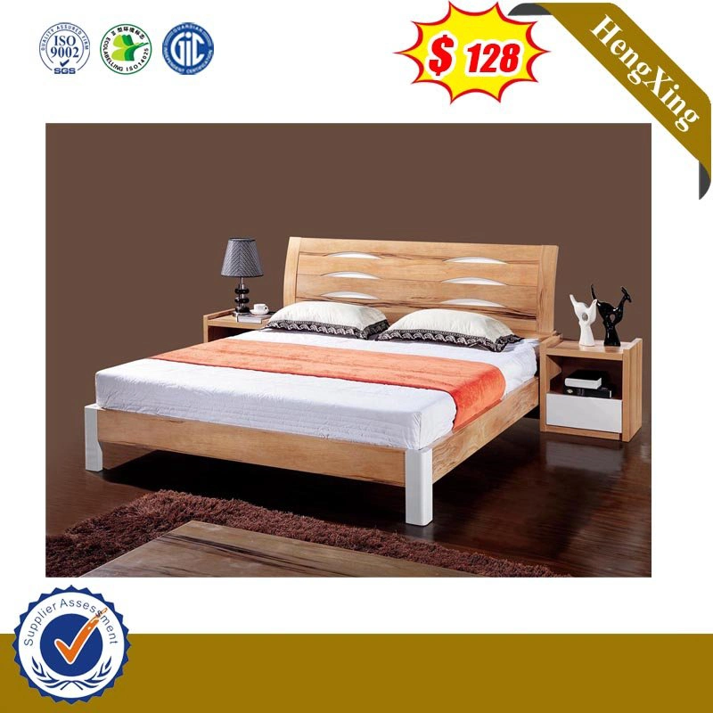 Meubles en bois adulte chinois chambre à coucher avec lit double pliant Canapé-lit King Size