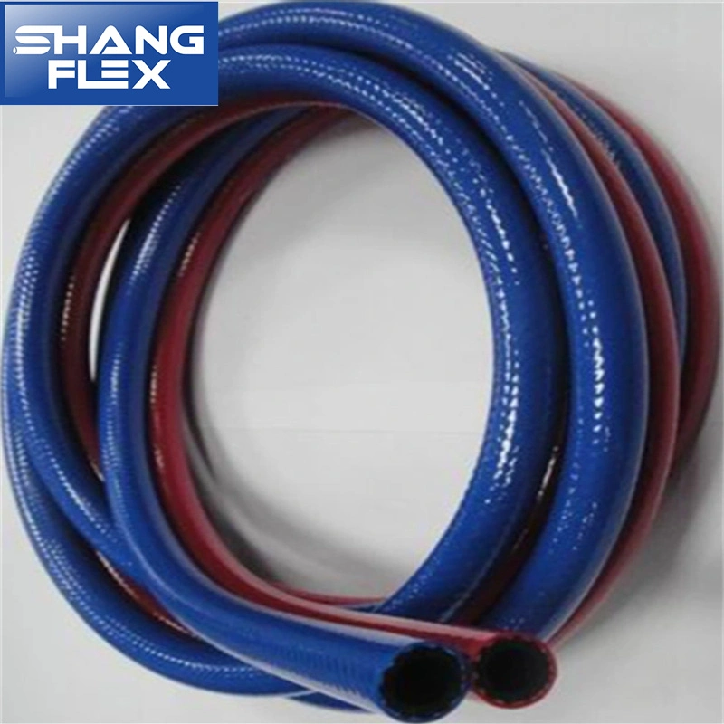 Hot Sale 1/4 to 3/4 Inch High Pressure PVC Welding Oxygen Acetylene Twin Hose