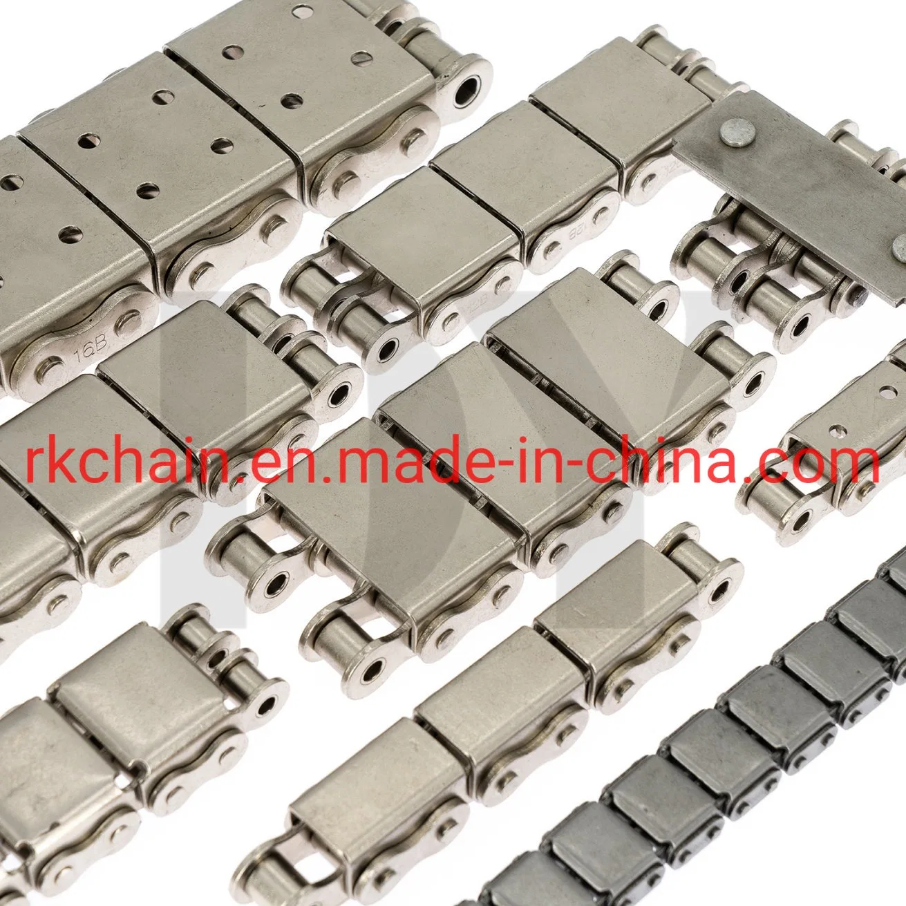 Cadenas transportadoras de goma superior para cubierta de teclado U (08B)