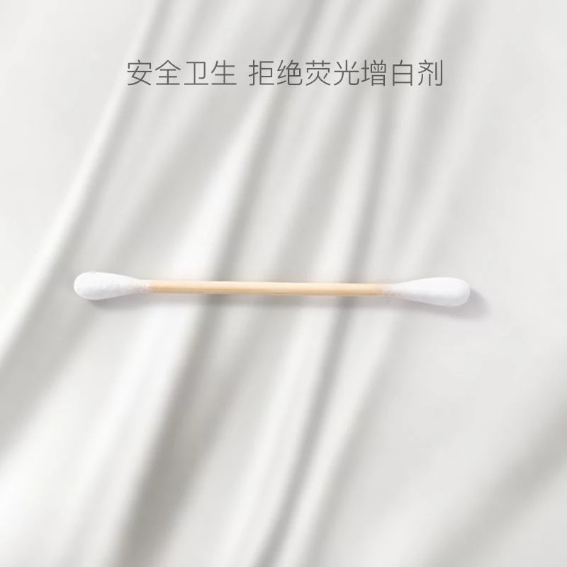 FDA Approved Bamboo Stick Cotton Swab Bamboo Cotton Buds