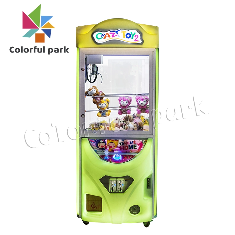 Wholesale/Supplier Arcade Game Machine Crazy Toy 2 Crane Claw Machine for Sale