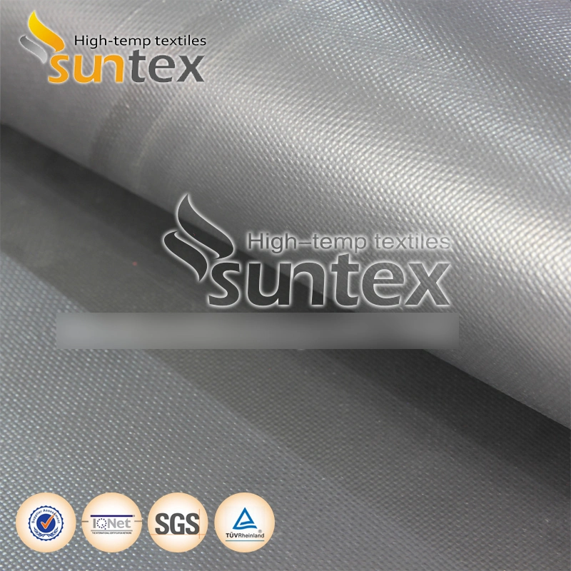 Heat Resistant Fire Resistant Silicone Coated Fiberglass Fabrics Insulation Cloth