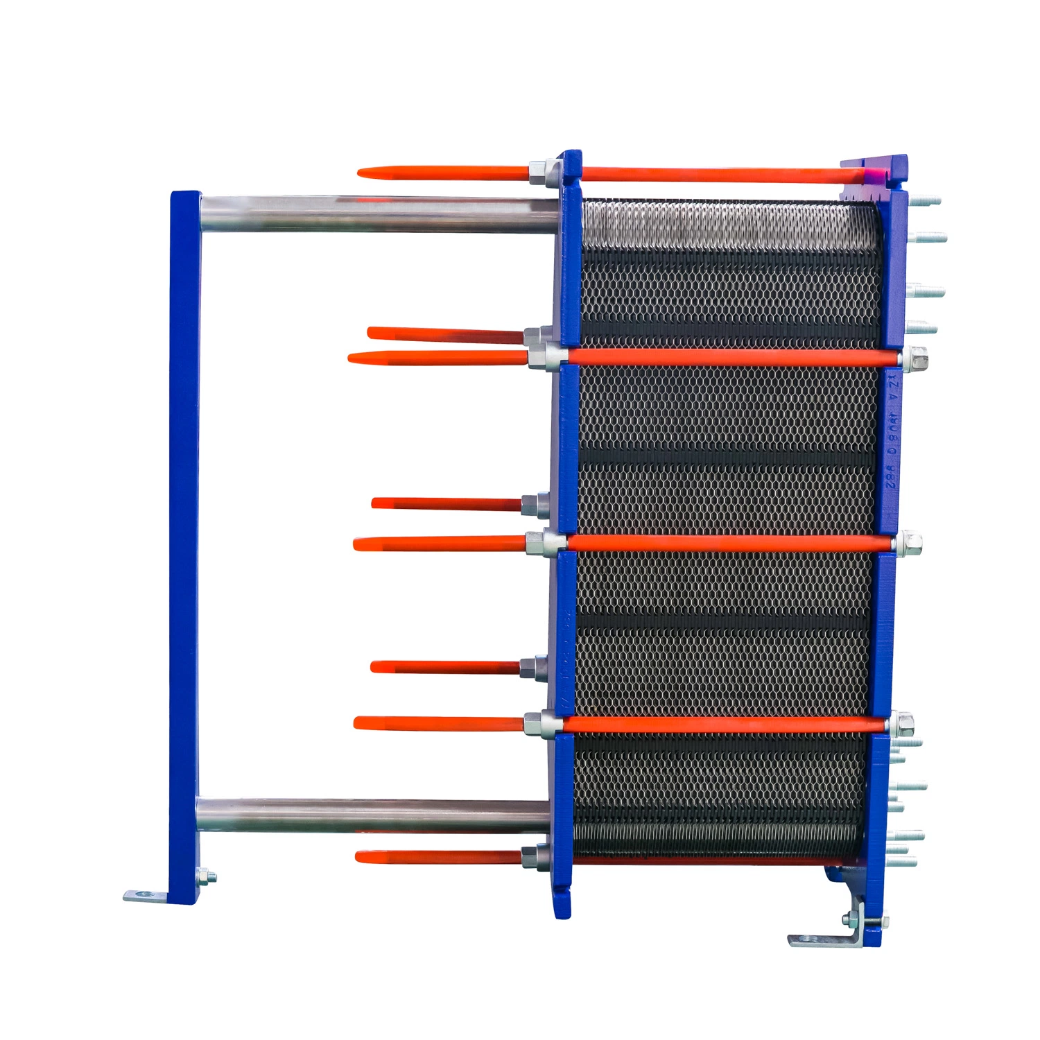 B100b Yojo Edelstahl Ti Gasketed Platte Wärmetauscher HVAC Ölkühler M10b