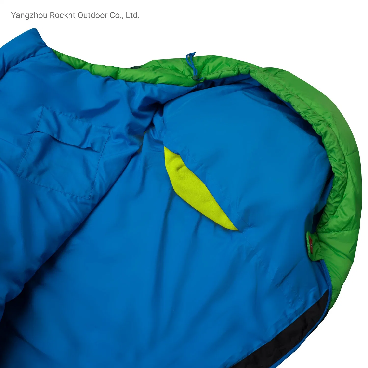 Synthetic Fibre Adults Sleeping Bag with Neck and Zip Baffle