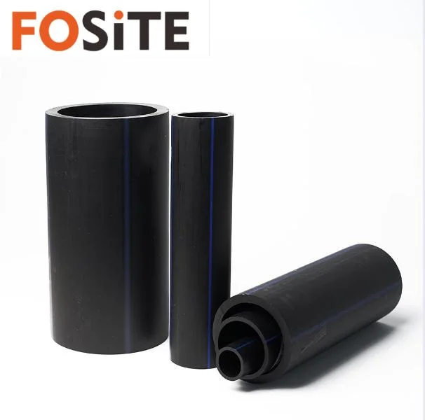 DN90, DN110, DN160, DN200, DN250 Food Grade PE100 HDPE Water Plastic Pipe HDPE Pipe for Building Material PVC PE for Water System/Conduit/CE Certificates